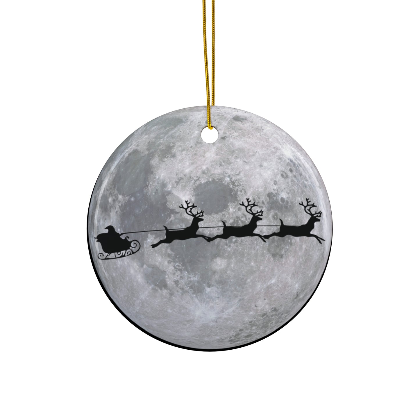 Ceramic Ornament, 4 Shapes