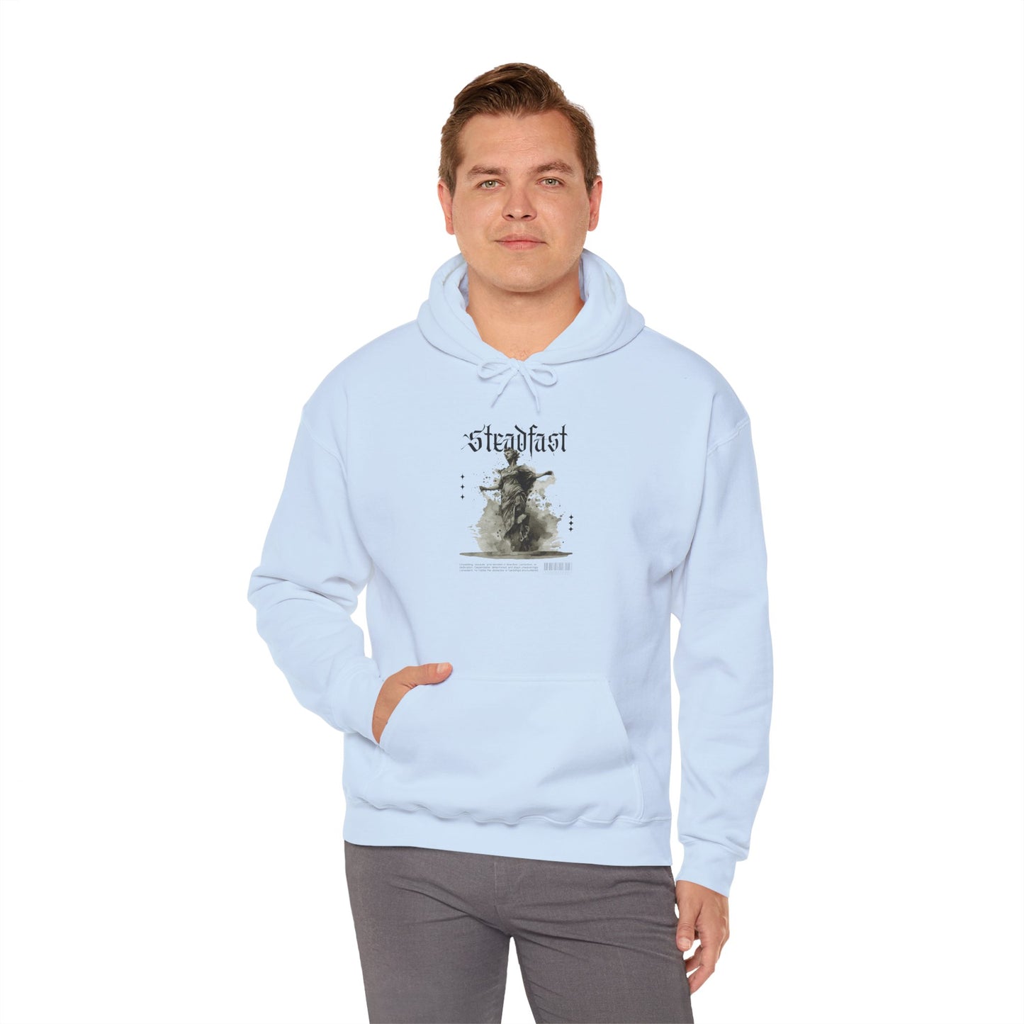 Steadfast Unisex Heavy Blend™ Hooded Sweatshirt - Cozy Casual Wear, Vintage Aesthetic, Gift for Him/Her, Fall Fashion, Everyday Comfort