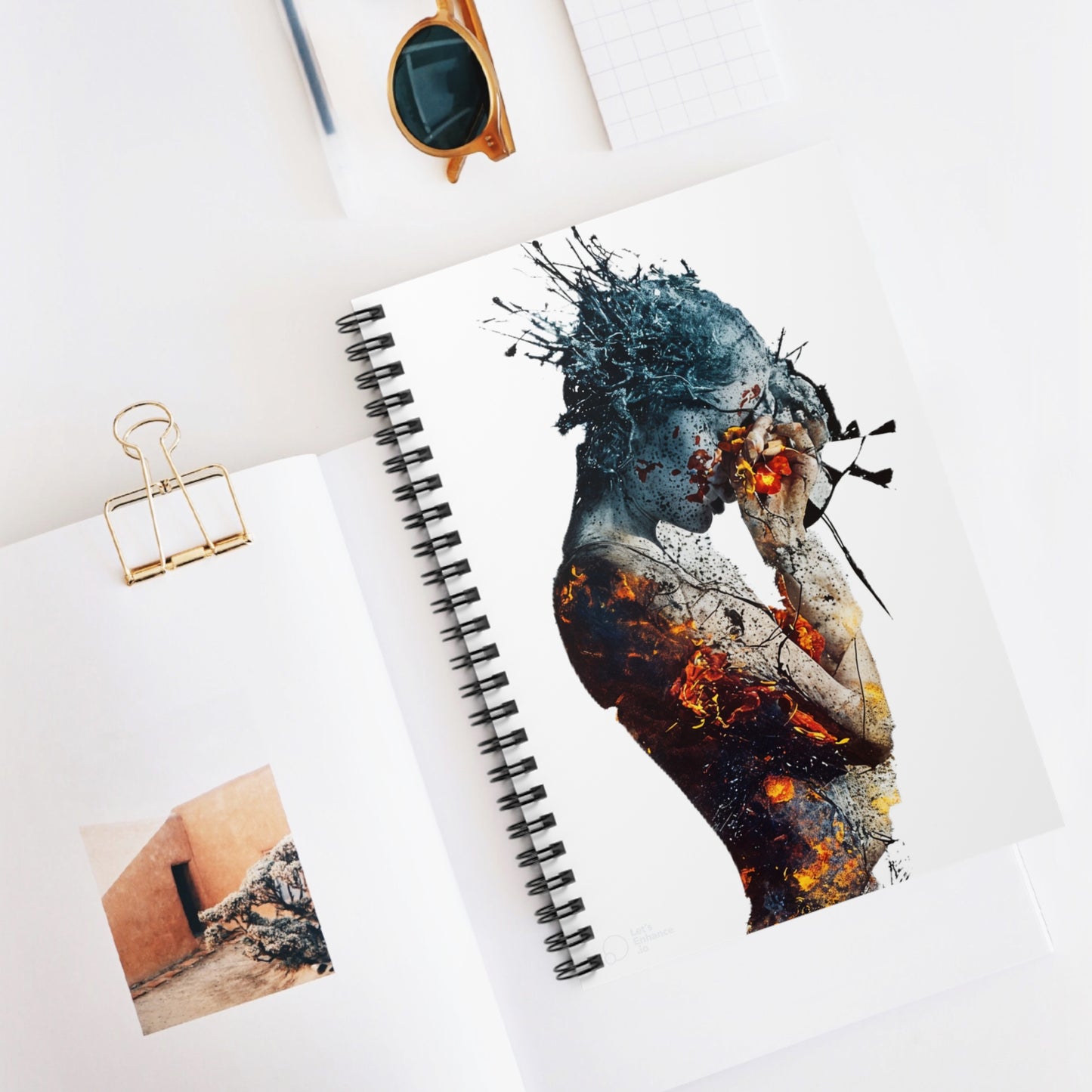 Introspective Spiral Notebook - Ruled Line