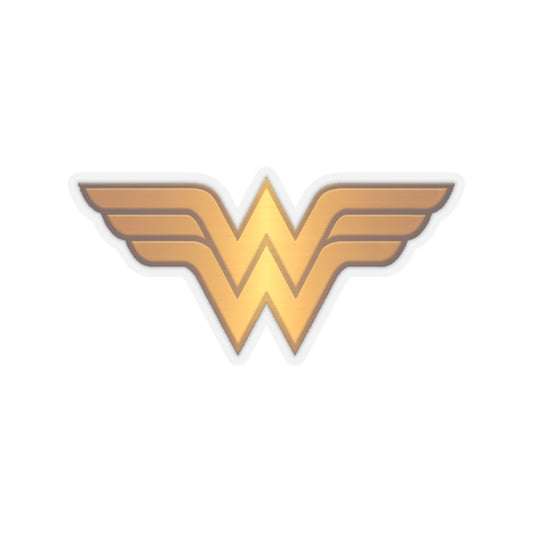 Gold Winged W Emblem Sticker | Kiss-Cut Sticker
