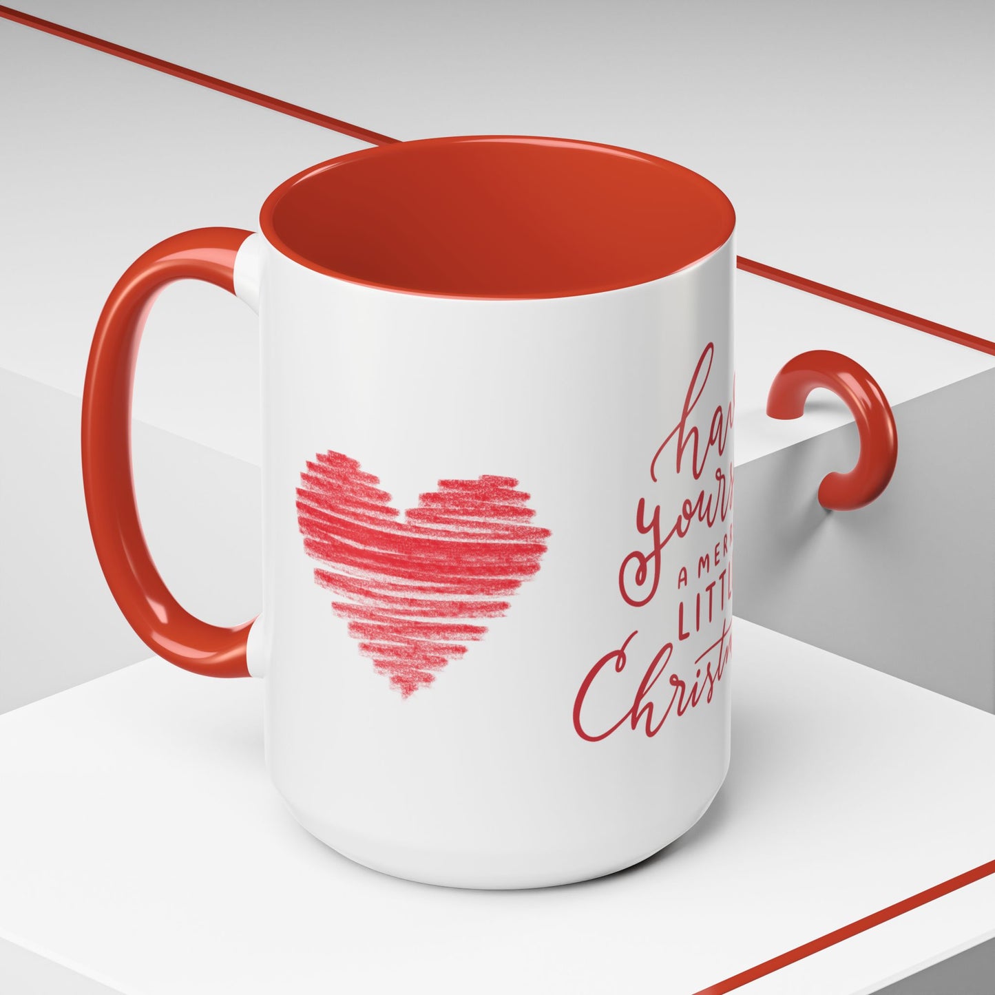 Christmas Coffee Mug - "Have Yourself a Merry Little Christmas" - Holiday Gift, Ceramic Mug, Festive Kitchen Decor, Seasonal Drinkware,
