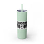 Soccer Mom Skinny Tumbler with Straw, 20oz | Ideal for Game Days, Sports Events, Gifts for Moms, Hydration on the Go
