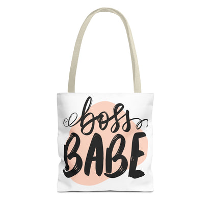 Boss Babe Tote Bag, Motivational Bag, Women's Empowerment, Gift for Her, Stylish Everyday Bag, Work Tote, Office Accessory
