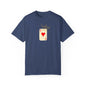 Queen of Hearts T-Shirt, Casual Love Tee, Game Night Apparel, Gift for Card Players, Vintage Style Unisex Shirt, Heart Design Clothing