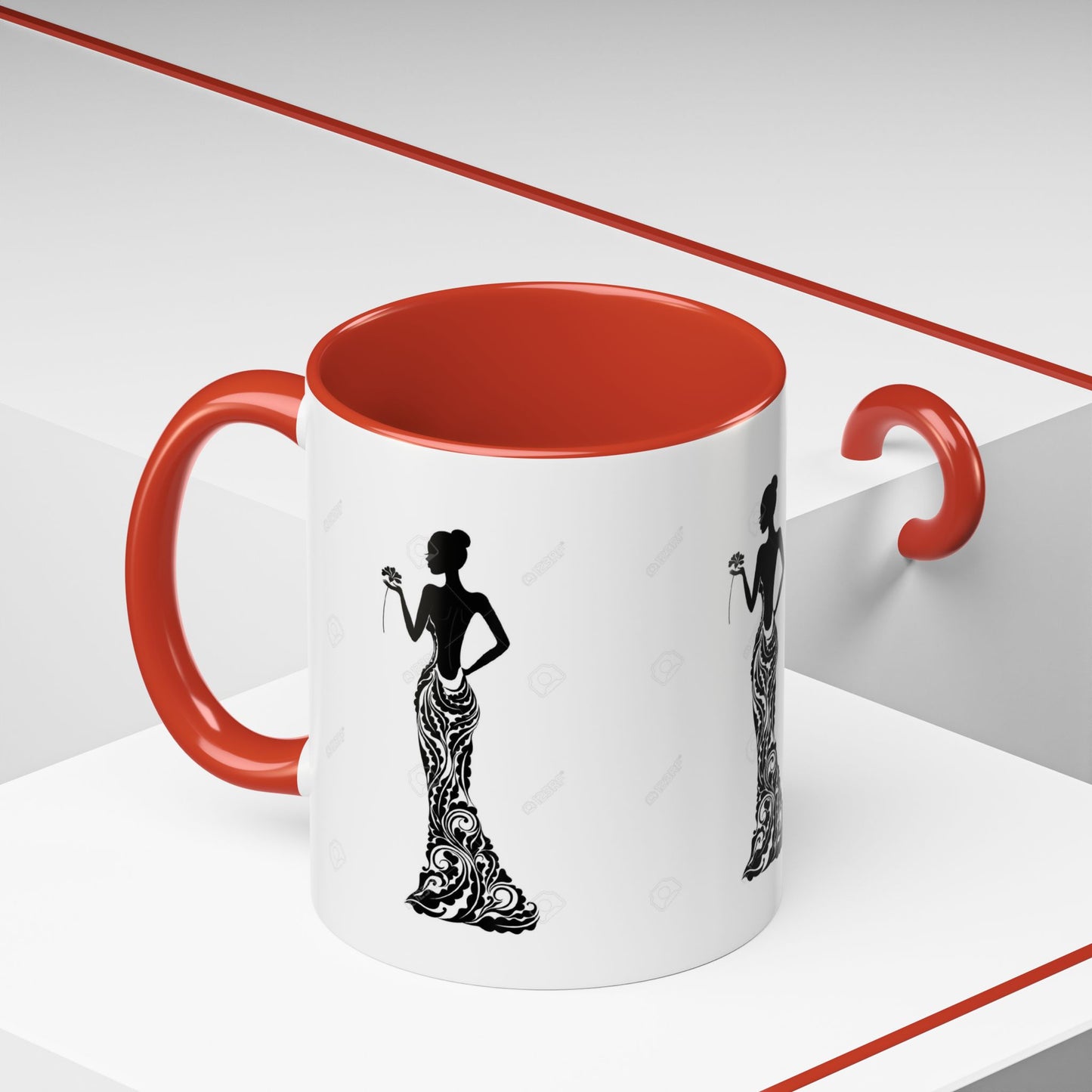 Classy Lady Accent Coffee Mug - Perfect Gift for Superhero Fans, Tea Lovers, Birthday, Holiday, Home Office Decor, Collectible