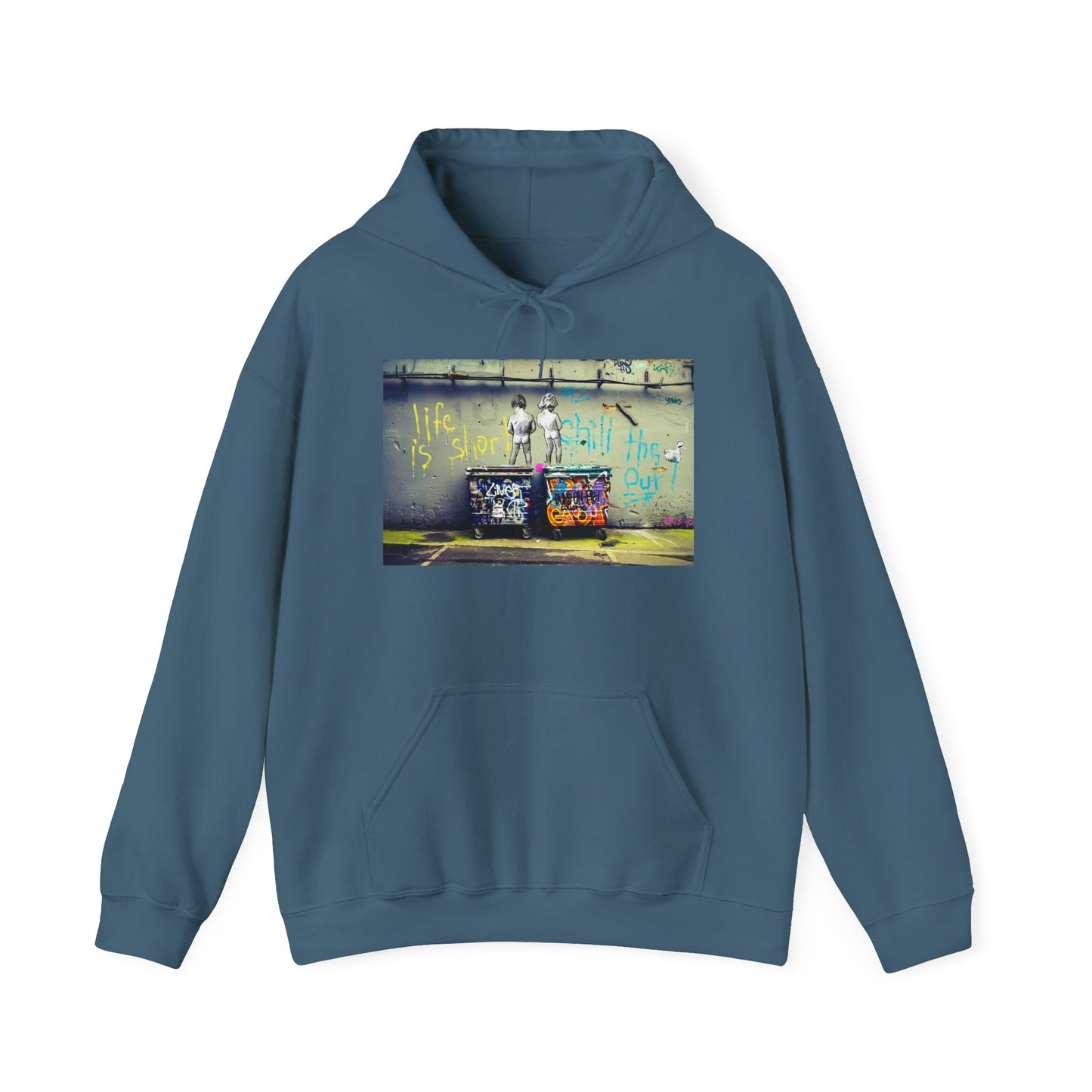 Banksy Urban Graffiti Hoodie, Stylish Streetwear Sweatshirt, Casual unisex sweatshirt, Perfect for street style lovers, Hip hop fashion hoodie,