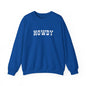 Howdy Unisex Heavy Blend™ Crewneck Sweatshirt, Cozy Sweatshirt, Casual Wear, Gift for Friends, Fall Fashion, Relaxed Style