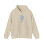 Artistic Medusa Hooded Sweatshirt - Cozy Lounge Wear, Unique Gift, Unisex Hoodie, Casual Fashion, Comfortable Style, Everyday Wear