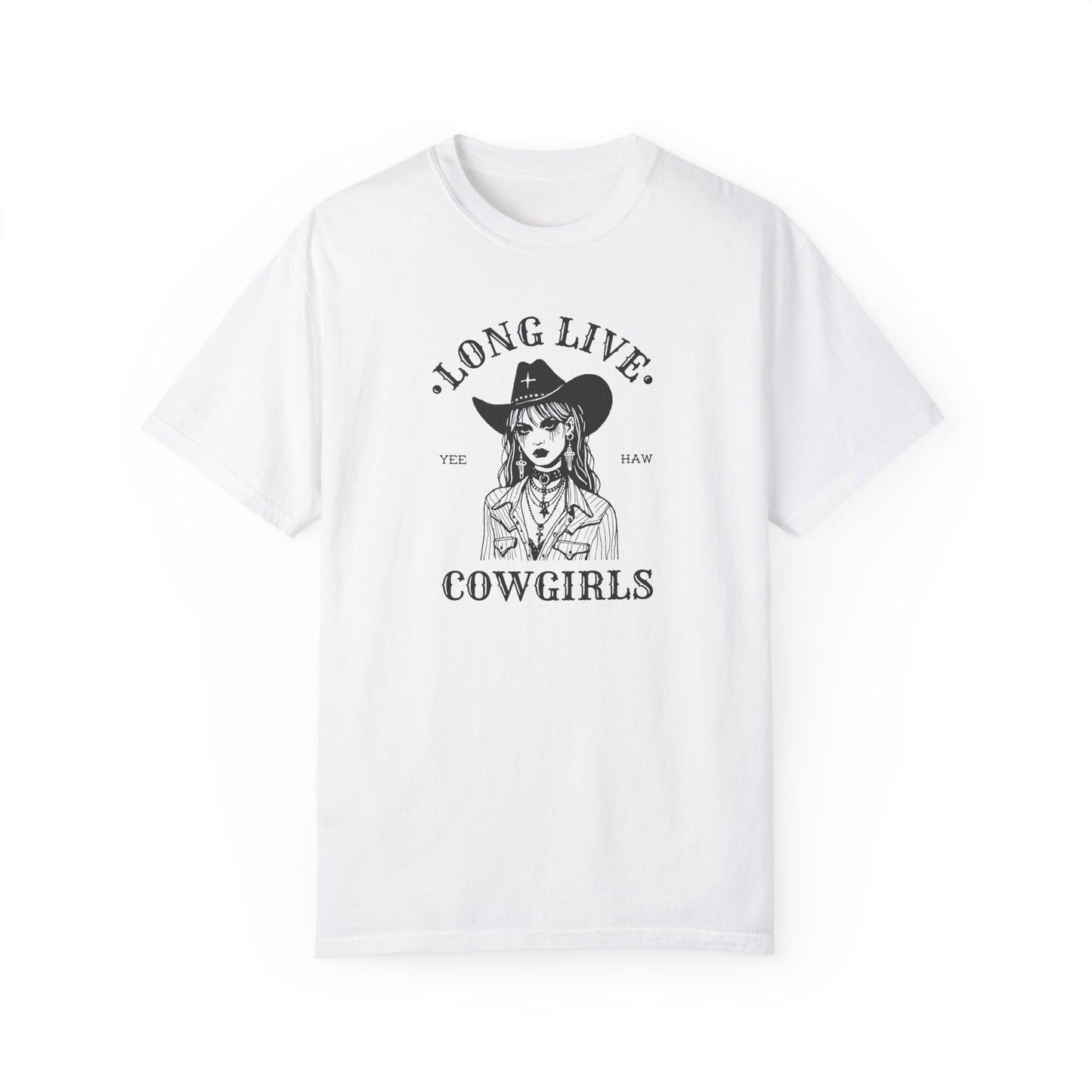 Long Live Cowgirls T-Shirt, Vintage Cowboy Tee, Unisex Graphic Tee, Western Style Shirt, Gift for Cowgirl Lovers, Rodeo Apparel