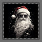 Cool Santa Cotton Twill Napkin - Black