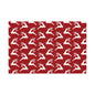 Gift Wrap Papers, Reindeer Christmas Wrapping Paper Roll, Modern Clean Holiday Gift Wrap, Festive Red White Gift Wrap, Vibrant Xmas Gift