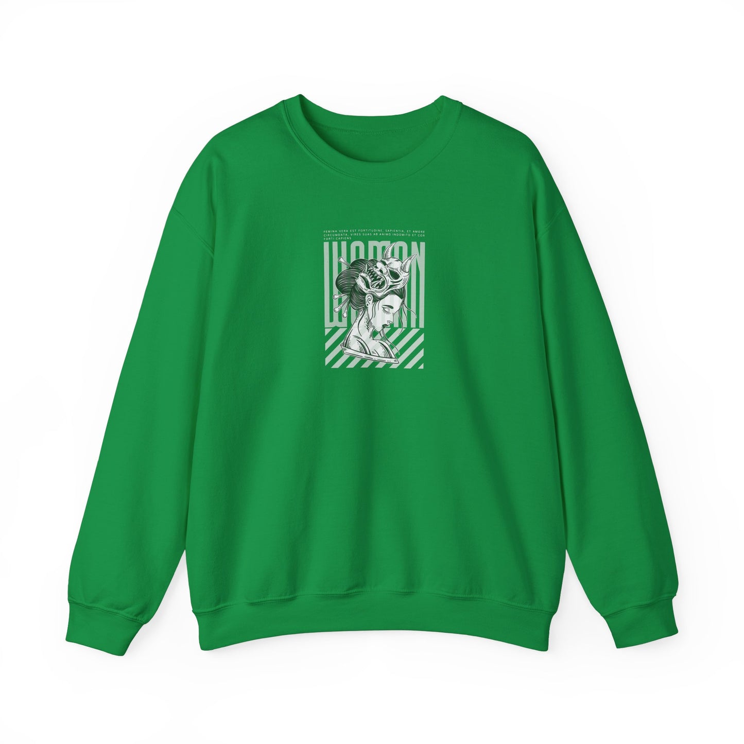 Stylish Unisex Crewneck Sweatshirt - Perfect For Casual Outings, Gift Ideas, Streetwear, Comfortable Layering, Everyday Style