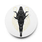 Libra Zodiac Elegant Goddess Acrylic Wall Clock | Unique Home Decor, Artful Timepiece, Gift for Her, Boho Wall Art, Modern Living Room