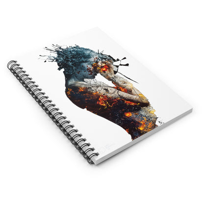 Introspective Spiral Notebook - Ruled Line