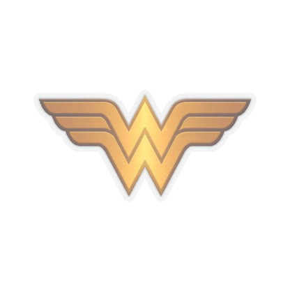 Gold Winged W Emblem Sticker | Kiss-Cut Sticker