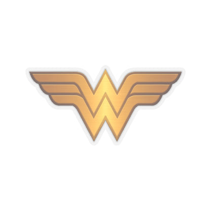 Gold Winged W Emblem Sticker | Kiss-Cut Sticker