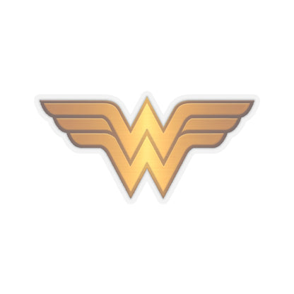 Gold Winged W Emblem Sticker | Kiss-Cut Sticker