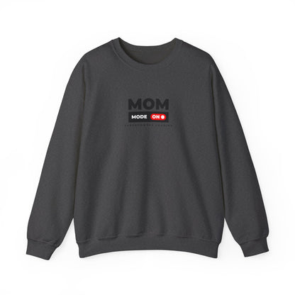 Funny Mom Sweatshirt, Unisex Crewneck Pullover for Moms, Gift for Mother's Day, Cool Mom Apparel, Casual Wear, Superpowers Loading