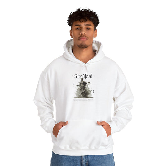 Steadfast Unisex Heavy Blend™ Hooded Sweatshirt - Cozy Casual Wear, Vintage Aesthetic, Gift for Him/Her, Fall Fashion, Everyday Comfort