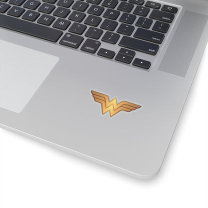 Gold Winged W Emblem Sticker | Kiss-Cut Sticker