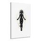 Leo Zodiac Elegant Acrylic Wall Art Print, Modern Home Decor, Black and Gold Abstract Design, Unique Gift for Art Lovers