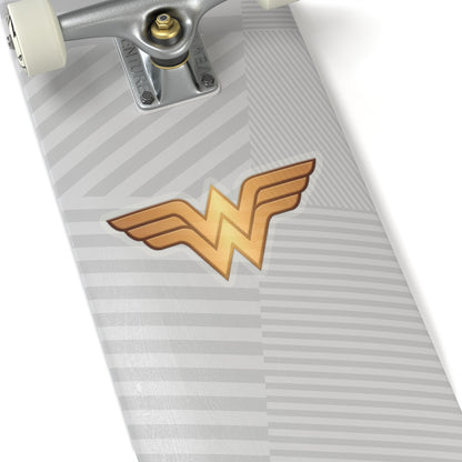 Gold Winged W Emblem Sticker | Kiss-Cut Sticker
