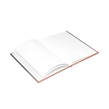 Personalized Puffy Matte Hardcover Notebook, Perfect for Journaling, Gifts, and Planning, Sunset Inspired Design, Durable Puffy Covers
