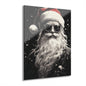 Hipster Santa Acrylic Print, Christmas Wall Art, Festive Home Decor, Holiday Gift, Santa Decorations, Winter Art