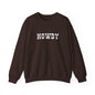 Howdy Unisex Heavy Blend™ Crewneck Sweatshirt, Cozy Sweatshirt, Casual Wear, Gift for Friends, Fall Fashion, Relaxed Style