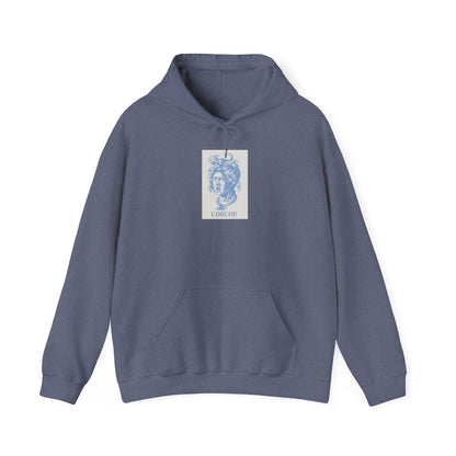 Gorgon Graphic Hoodie - Cozy Unisex Sweatshirt, Mythical Creature Apparel, Gift for Art Lovers, Unique Fashion Statement, Halloween Wear
