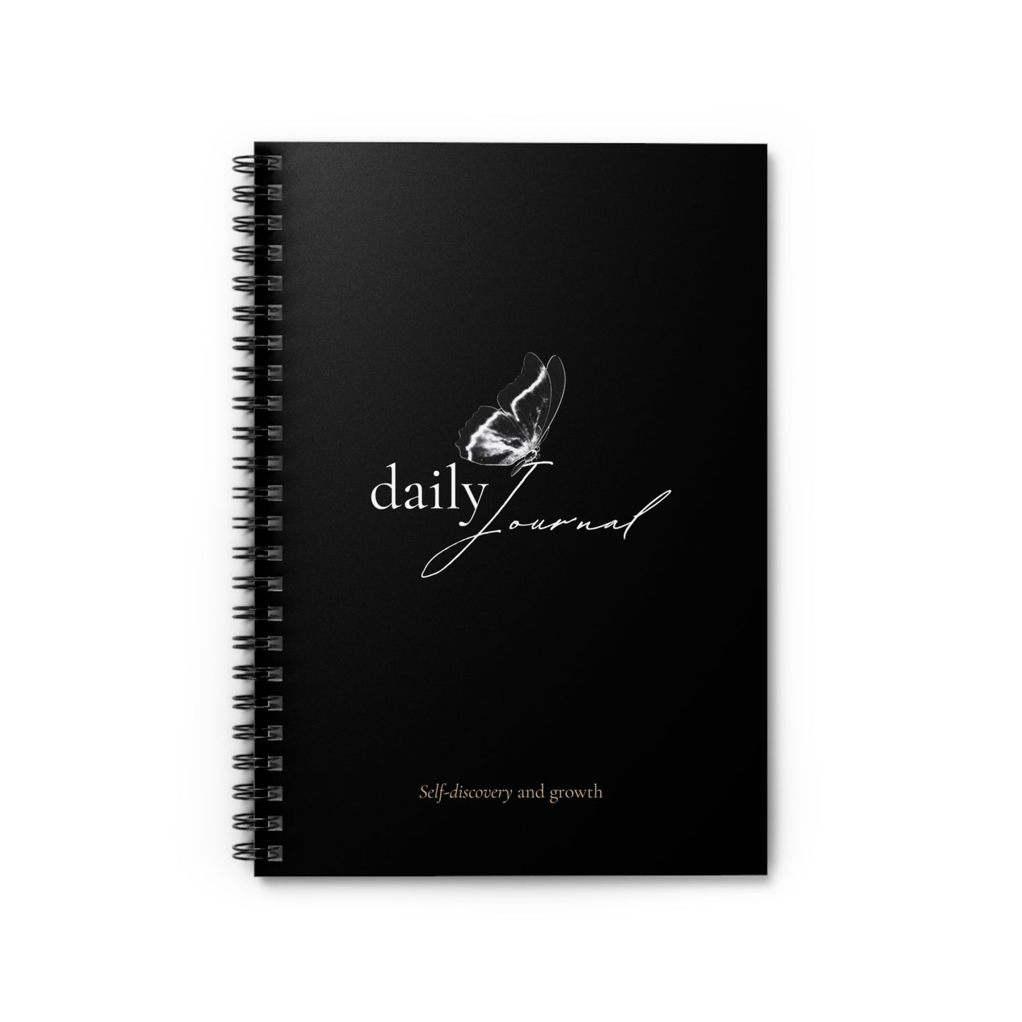 Elegant Daily Journal - Self-Discovery and Growth, Guided Writing Notebook, Personalized Planner, Inspirational Gift, Self-Care Journal