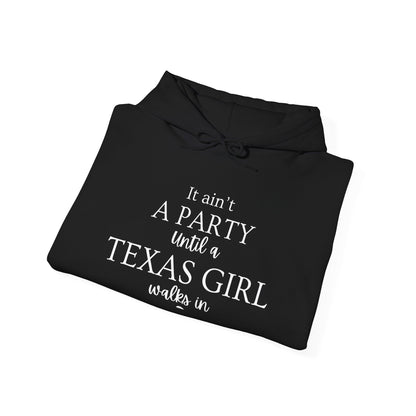 Texas Girl Party Sweatshirt - Fun Unisex Hoodie for Celebrations, Gifts for Friends, Casual Wear, Texas Pride, Birthday Outfits