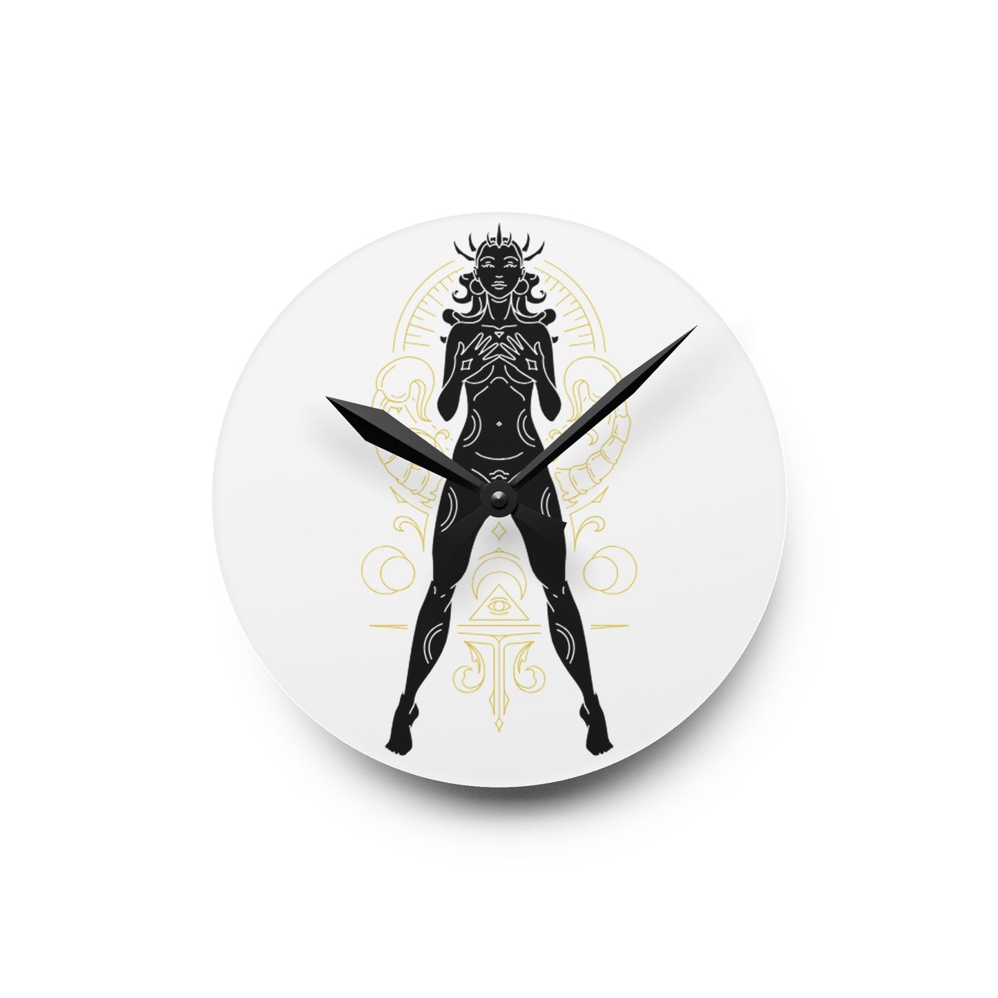 Scorpio Zodiac Elegant Art Deco Wall Clock, Unique Home Decor, Modern Design for Living Room, Unique Timeless Gift, Bold Statement