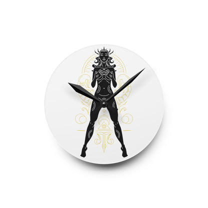 Scorpio Zodiac Elegant Art Deco Wall Clock, Unique Home Decor, Modern Design for Living Room, Unique Timeless Gift, Bold Statement