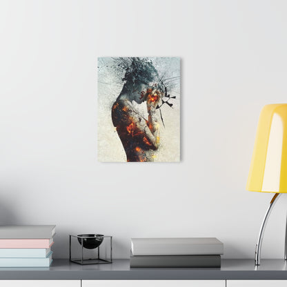Artistic Acrylic Print - Modern Wall Decor, Home Office Decoration, Unique Gift, Contemporary Art, French Cleat Hanging
