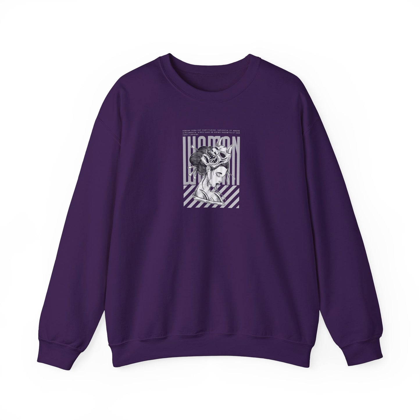 Stylish Unisex Crewneck Sweatshirt - Perfect For Casual Outings, Gift Ideas, Streetwear, Comfortable Layering, Everyday Style