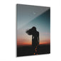 Moon Goddess Dreamy Sunset Acrylic Print - Ideal for Home Decor, Wall Art, Gift for Her, Modern Art, Gallery Style