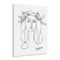 Picasso Woman's Face - Artistic Acrylic Prints | Minimalist Wall Art, Home Decor, Modern Art, Gift for Art Lovers, Unique Wall Decor