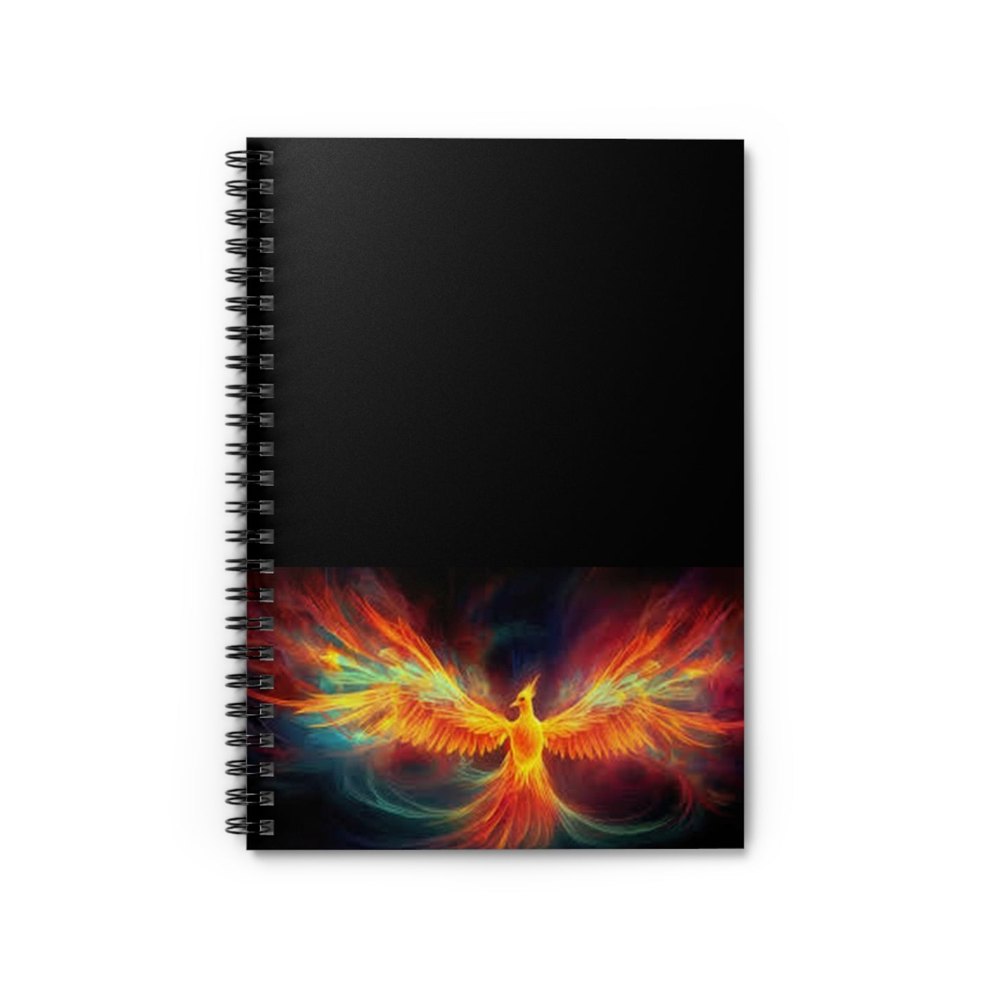 Pheonix Rising Spiral Notebook - Ruled Line