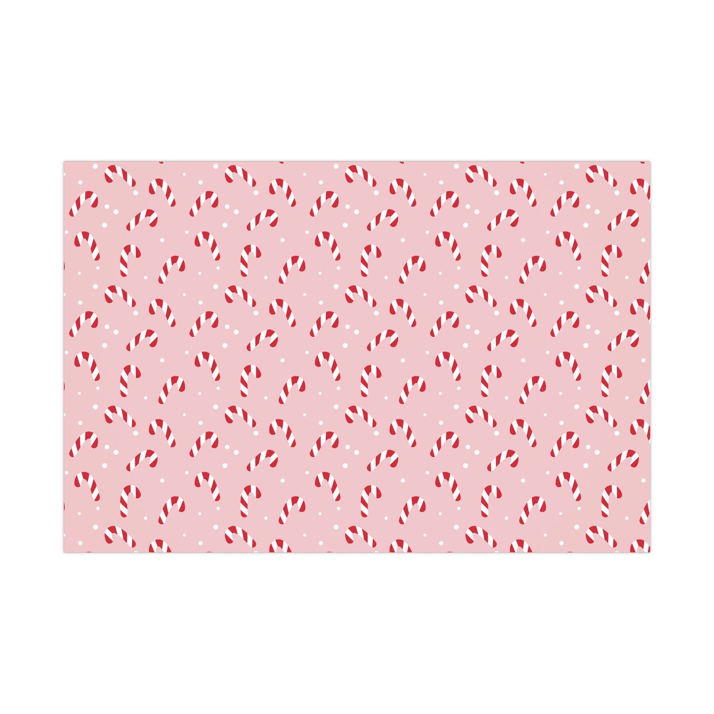 Christmas Candy Cane Gift Wrap Papers, Holiday Present Packaging, Festive Wrapping Roll, Xmas Decorative Paper, Seasonal Gift Wrap Supplies