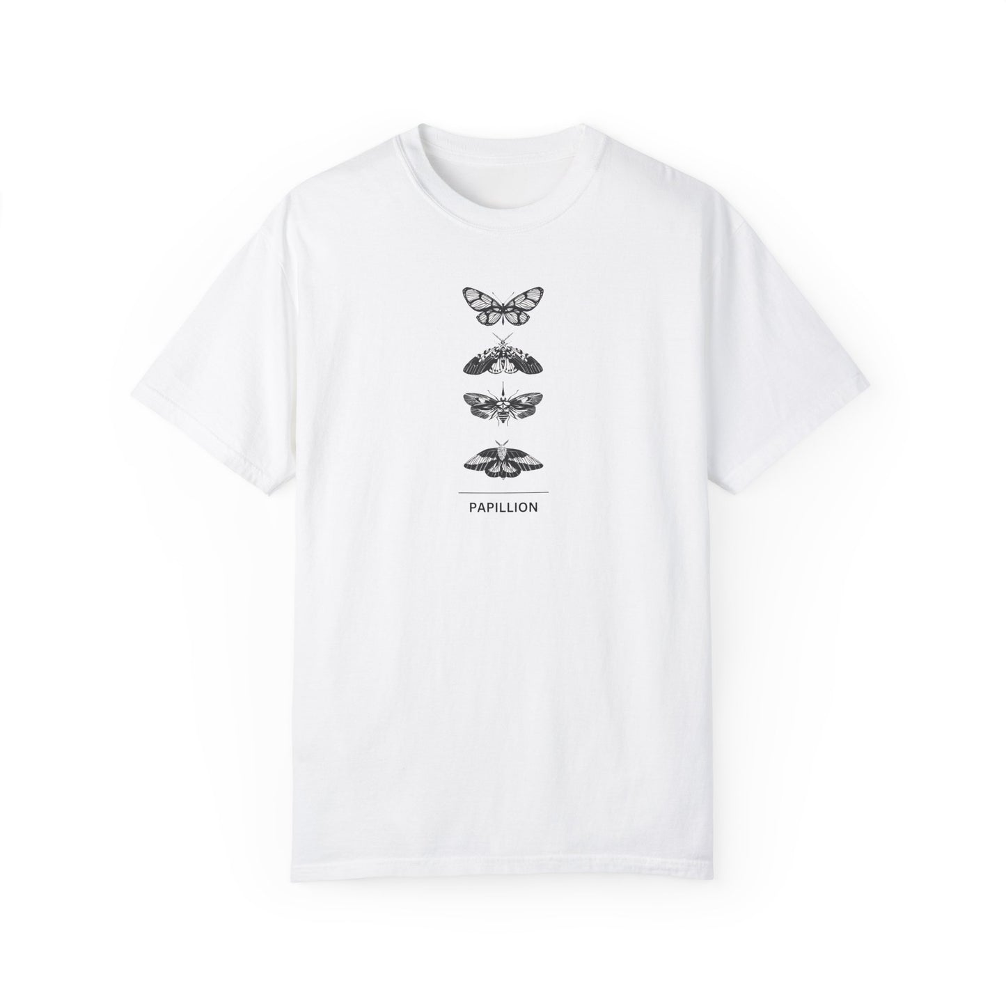 Papillon Butterfly Unisex T-Shirt, Nature Lover Gift, Graphic Tee for Casual Wear, Perfect for Spring, Eco-Friendly Fashion, Unique Insect