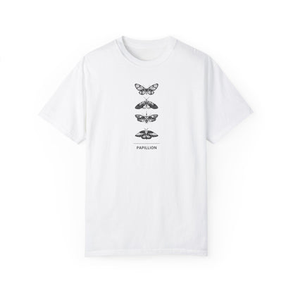 Papillon Butterfly Unisex T-Shirt, Nature Lover Gift, Graphic Tee for Casual Wear, Perfect for Spring, Eco-Friendly Fashion, Unique Insect