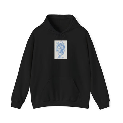 Gorgon Graphic Hoodie - Cozy Unisex Sweatshirt, Mythical Creature Apparel, Gift for Art Lovers, Unique Fashion Statement, Halloween Wear