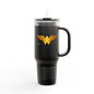 Wonder Woman Insulated Travel Mug, 40oz - Perfect for Coffee Lovers, Holidays, Gifts, Outdoors, and Road Trips