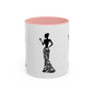 Classy Lady Accent Coffee Mug - Perfect Gift for Superhero Fans, Tea Lovers, Birthday, Holiday, Home Office Decor, Collectible