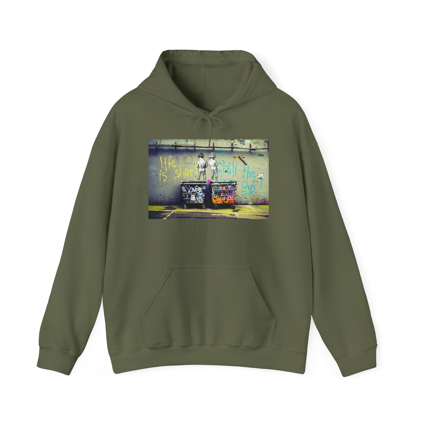 Banksy Urban Graffiti Hoodie, Stylish Streetwear Sweatshirt, Casual unisex sweatshirt, Perfect for street style lovers, Hip hop fashion hoodie,