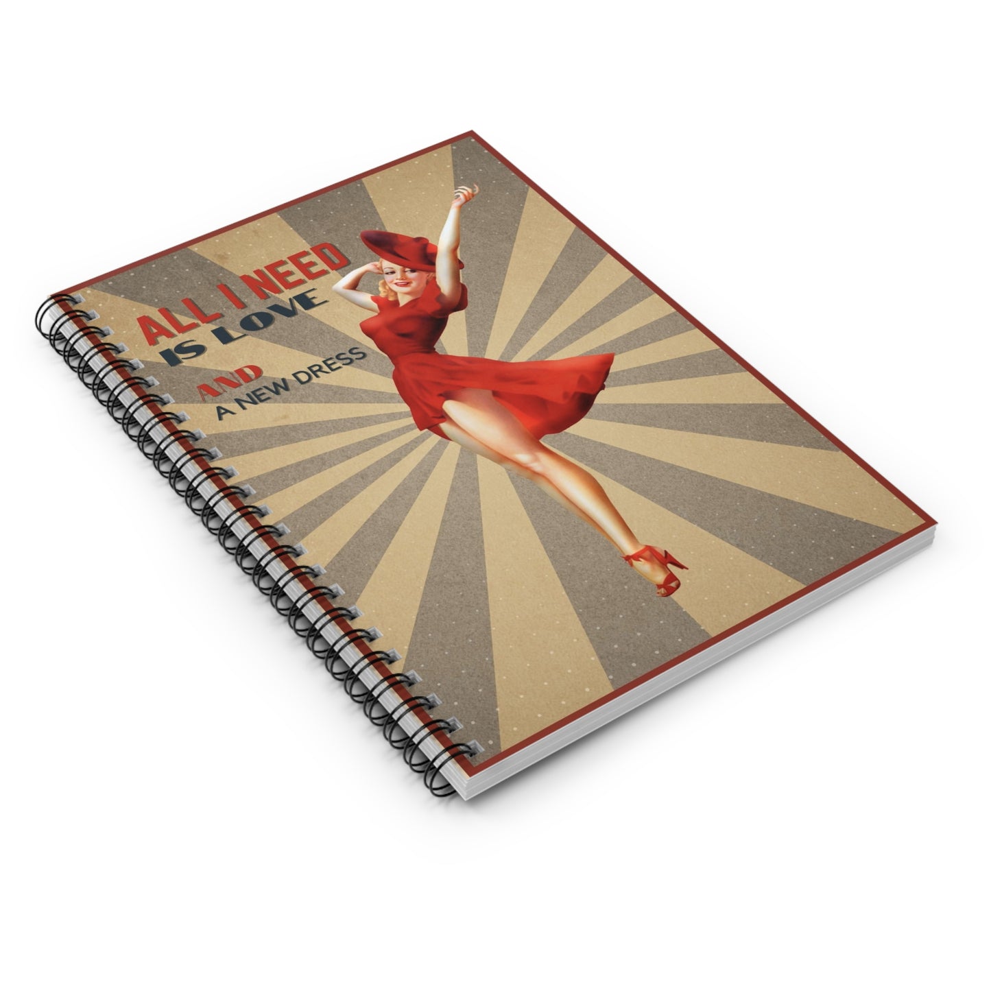 All I Need Spiral Notebook - Ruled Line