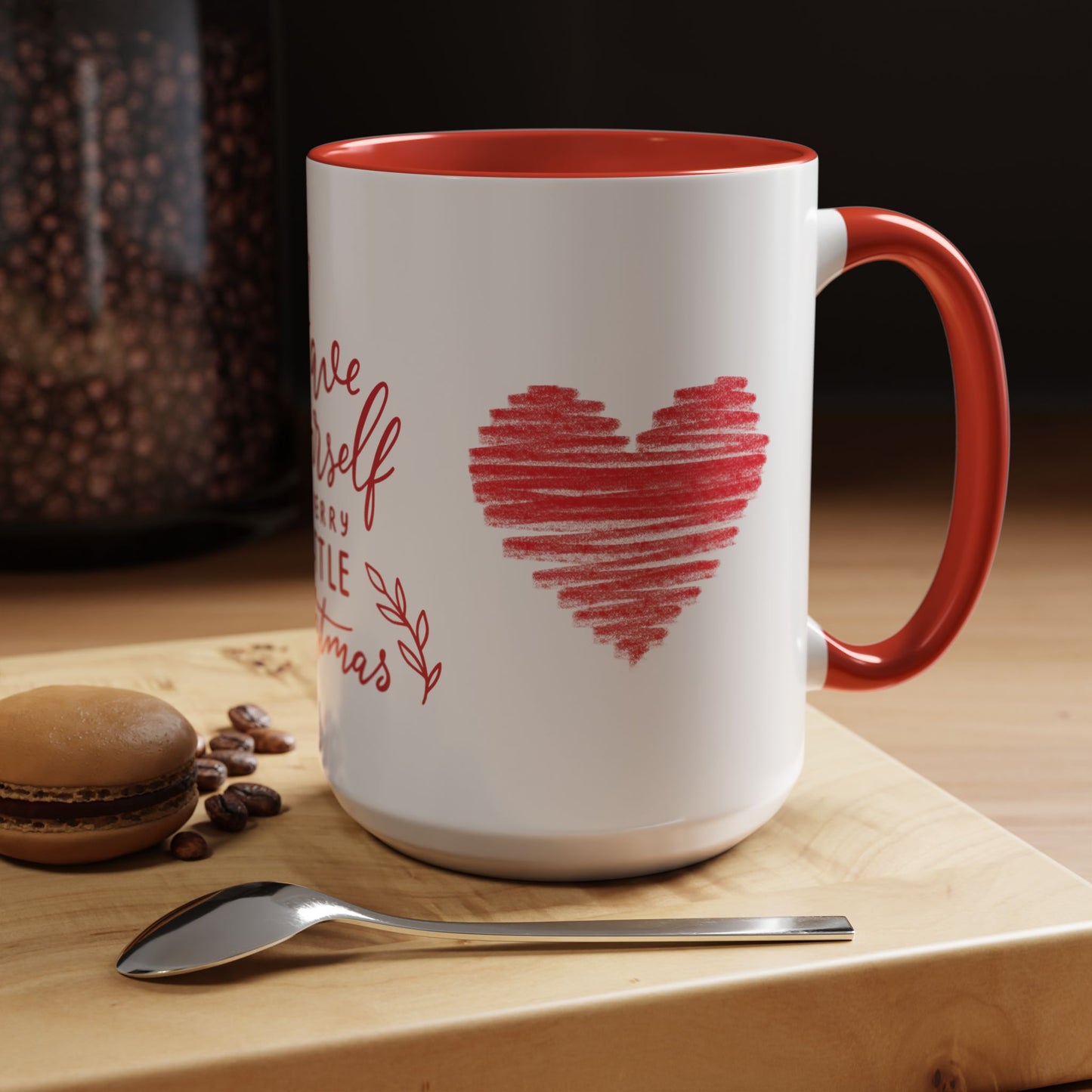 Christmas Coffee Mug - "Have Yourself a Merry Little Christmas" - Holiday Gift, Ceramic Mug, Festive Kitchen Decor, Seasonal Drinkware,