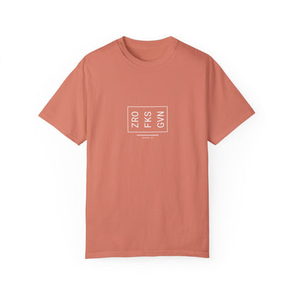 Trendy Unisex T-Shirt - ZRO FKS GVN Design, Casual Wear, Gift for Friends, Graphic Tee, Summer Fashion