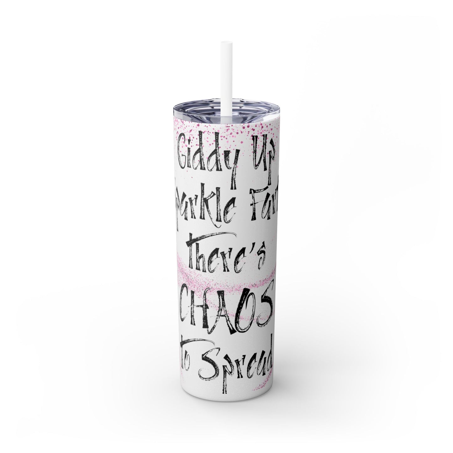 Sparkle Farts Skinny Tumbler